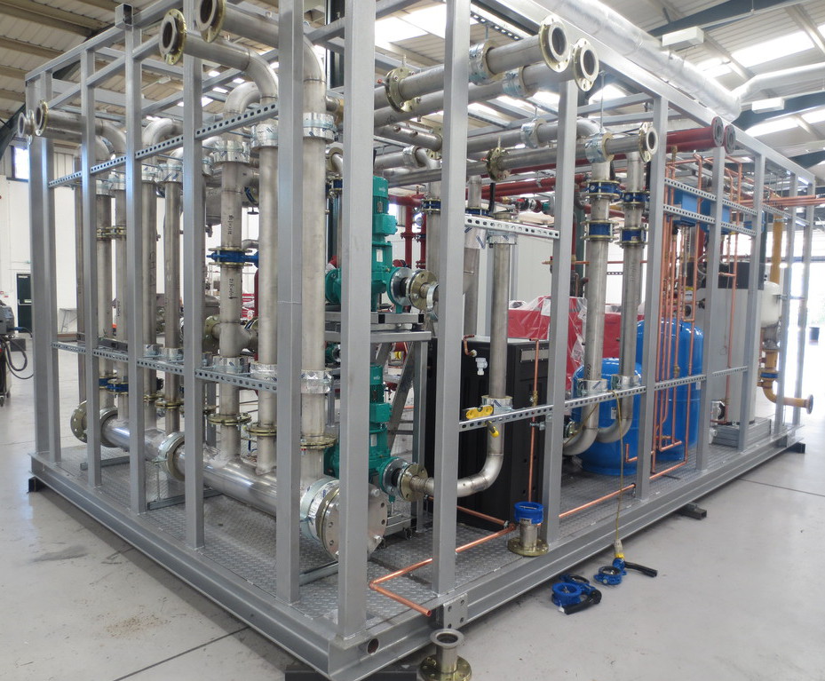 Packaged Combination Boiler Plant Room For Waitrose Constant Air