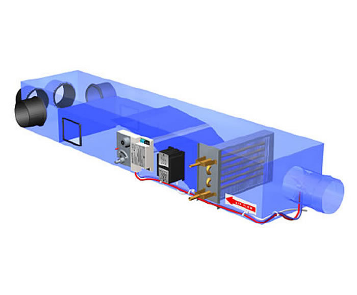 Type NV induction variable air volume system BarcolAir ESI