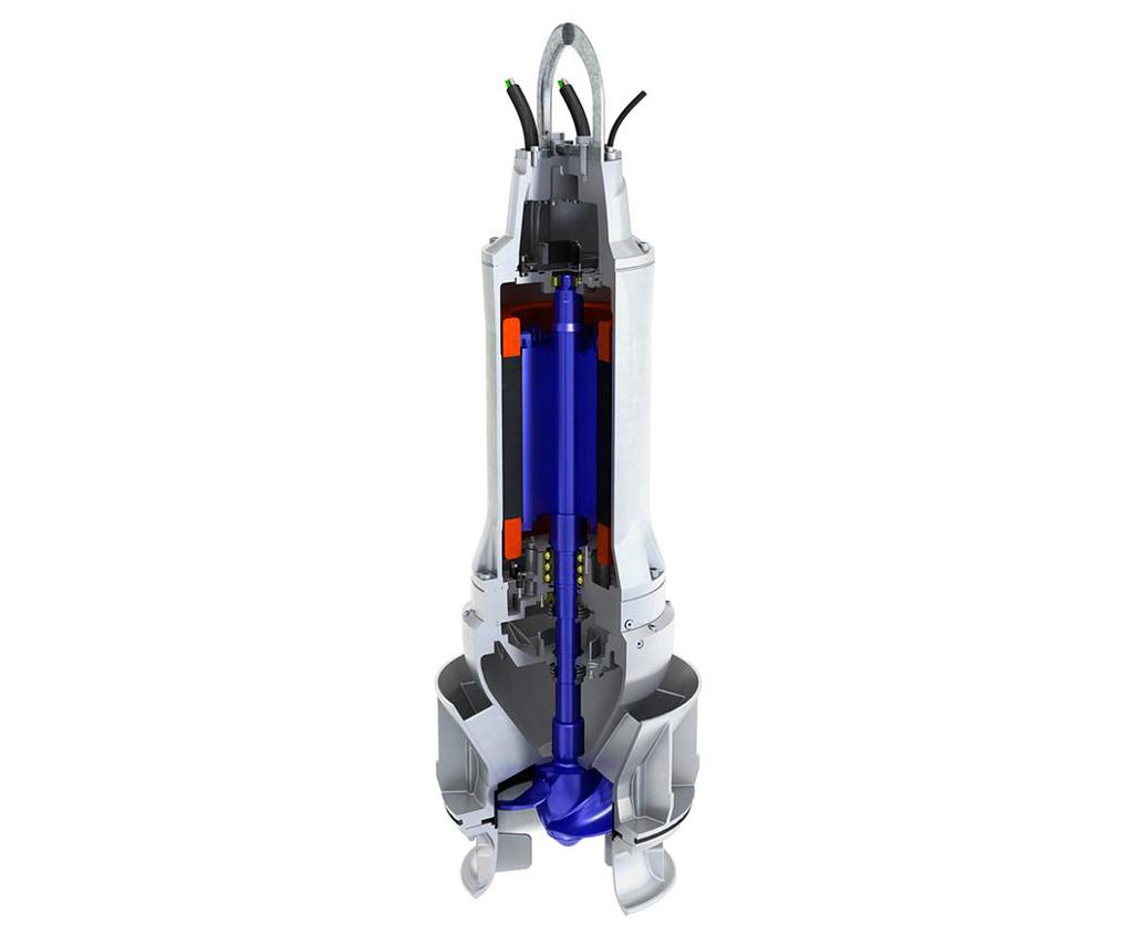 Submersible propeller pump type ABS VUPX Sulzer ESI Enviropro
