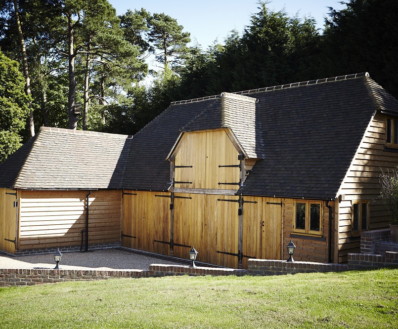 Oak Frames Simplified Round Wood of Mayfield ESI External Works