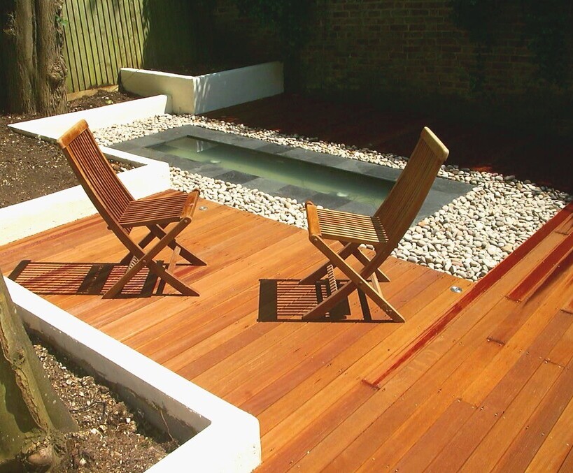 Balau hardwood decking – smooth, reeded and grooved | Round Wood of