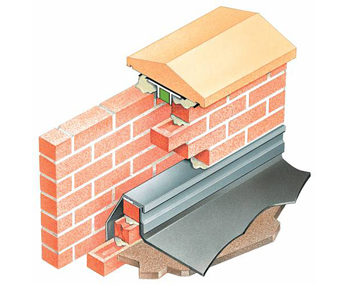 Type P cavity tray Cavity Trays ESI Building Design