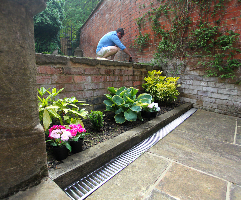 ACO HexDrain domestic drainage channel ACO Water Management ESI