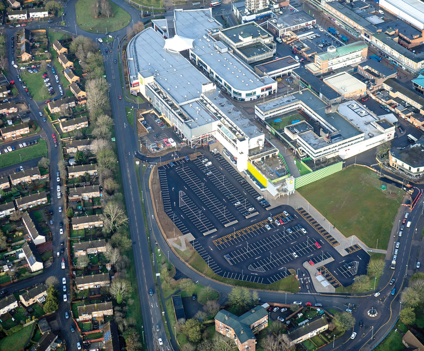 Corby Town Centre Map Drainage Channels For Corby Town Centre Regeneration | Aco Water Management  | Esi External Works