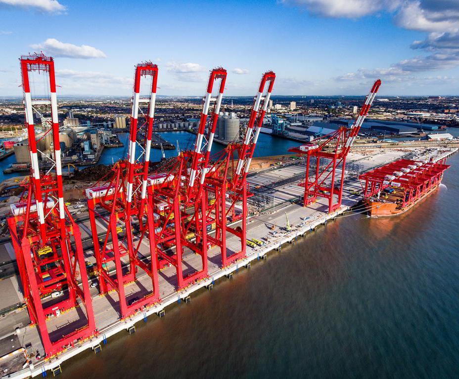 Secure port fencing system, Liverpool2 CLD Fencing Systems ESI