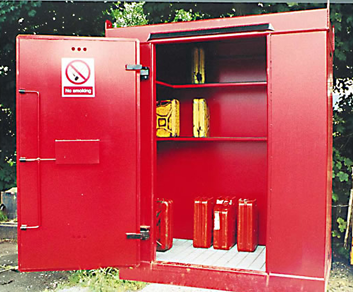 Chemsafe hazardous chemical storage units Cleveland Sitesafe ESI Building Services