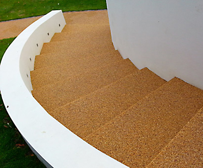 Addaset resin bound surfacing Addagrip Terraco ESI External Works