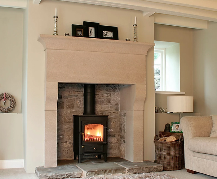 Birchover Traditional Fireplace Heritage Stoneworks Esi