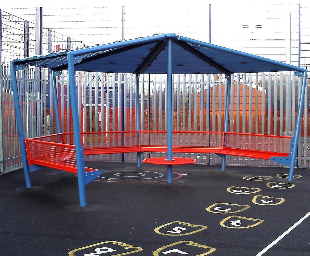 Multipurpose playground shelters AMV Playground Solutions ESI