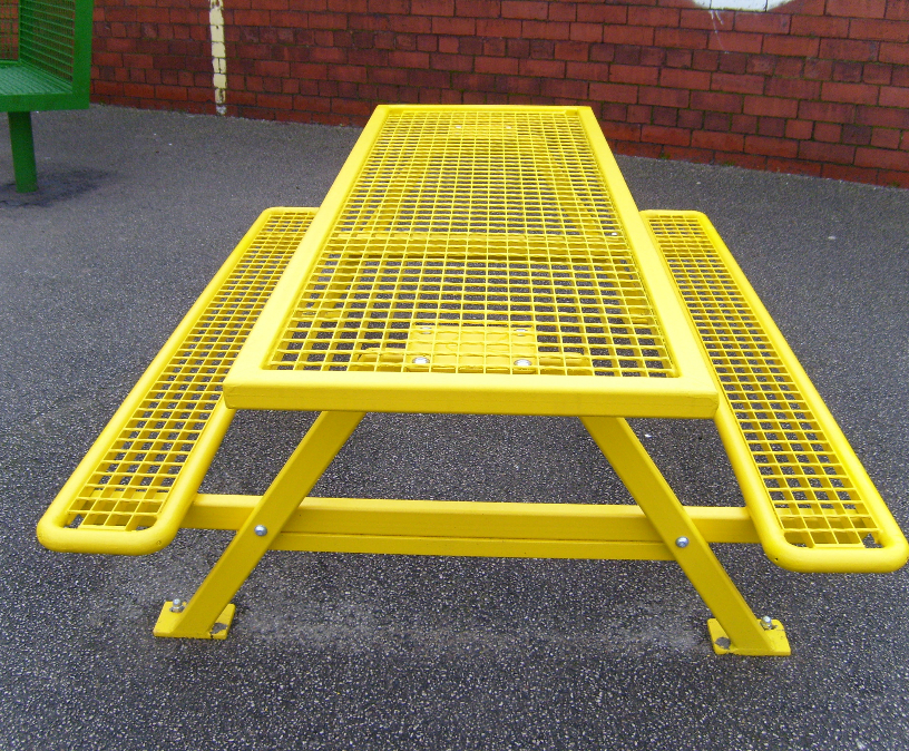 Outdoor Picnic Tables For Schools Amv Playground Solutions Esi
