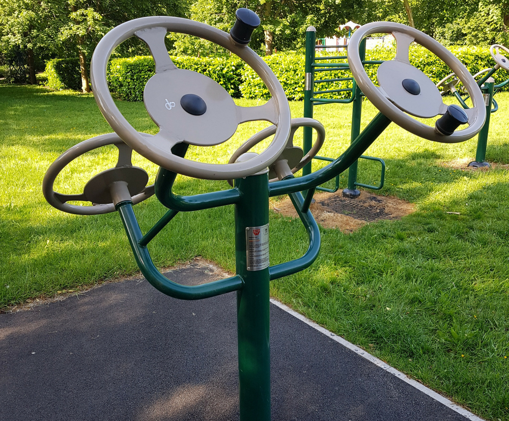 Adult Outdoor Gym And Fitness Equipment Amv Playground Solutions Esi External Works