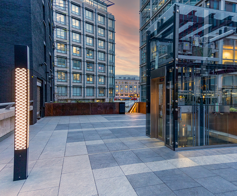 DPH® adjustable pedestals Buzon UK ESI External Works