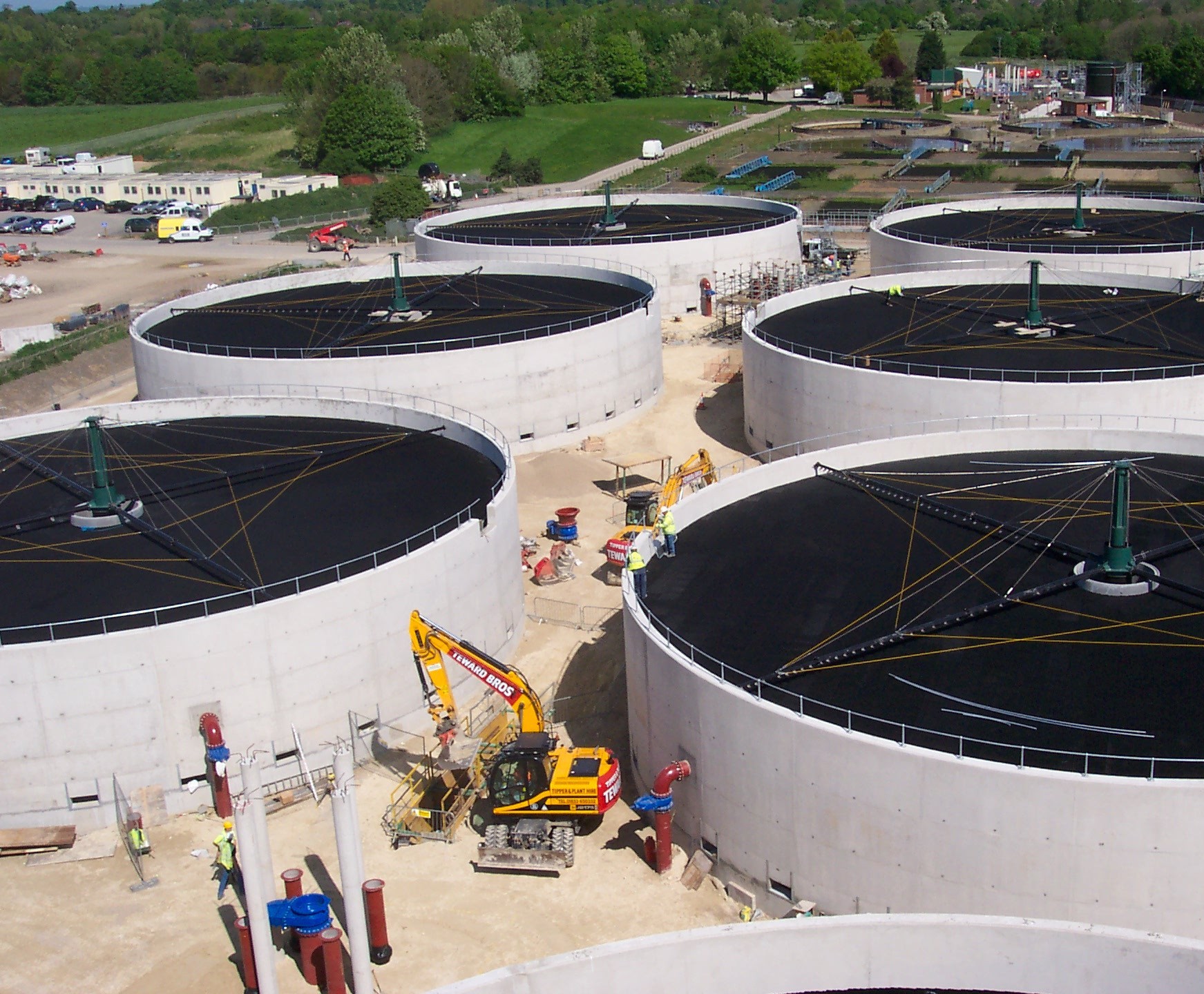 BIOdek™ cross flow media for sewage treatment works
