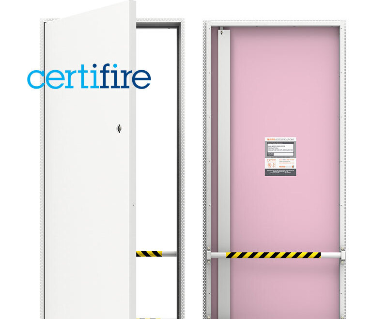 INTEGRA 4000 Series fire-rated riser doors | Profab Access | ESI ...