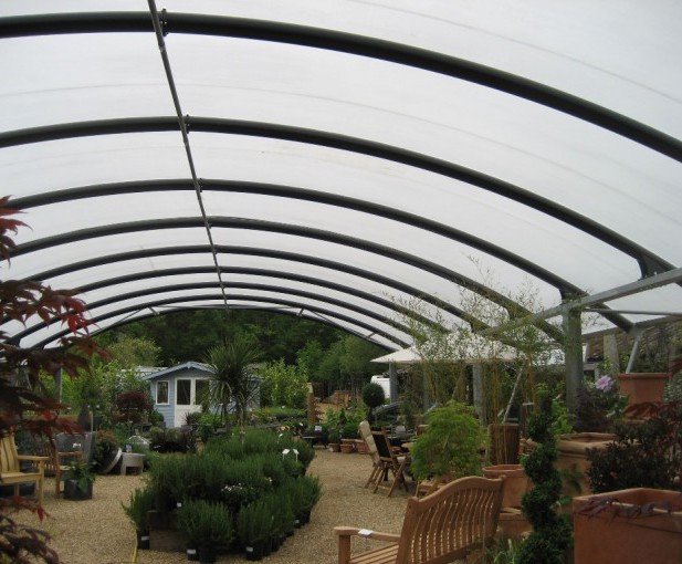 Bespoke trellis arched canopies DP Structures ESI External Works