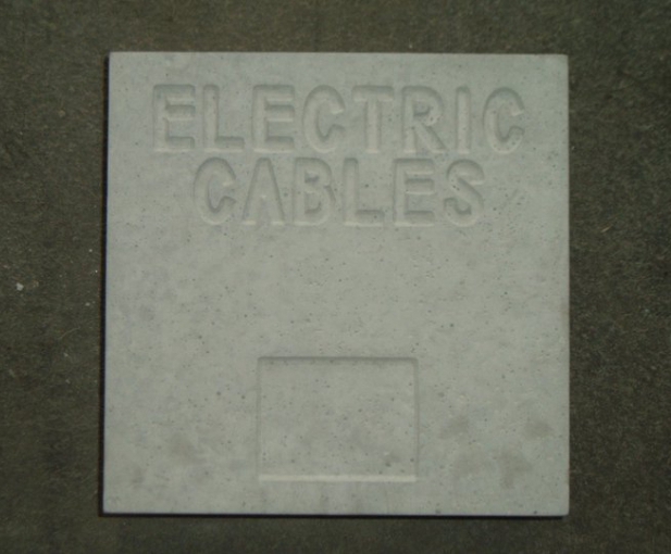 Precast concrete cable marker blocks Elite Precast Concrete ESI