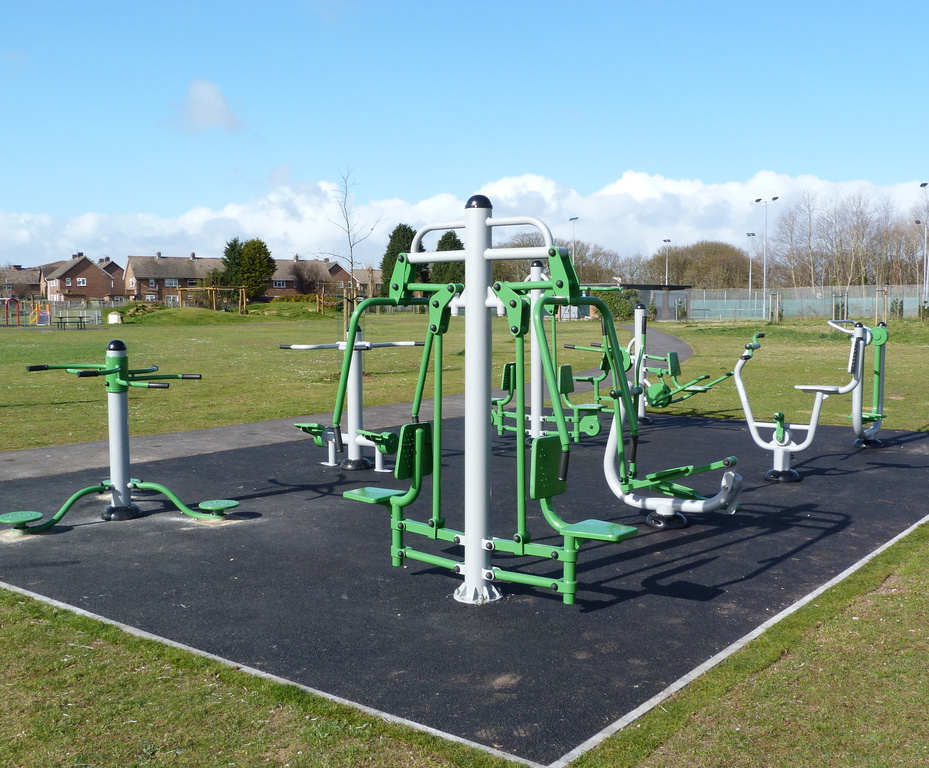 Community outdoor gym equipment bundle Caloo Ltd ESI External Works