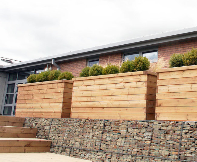 High specification outdoor furniture for primary school Langley