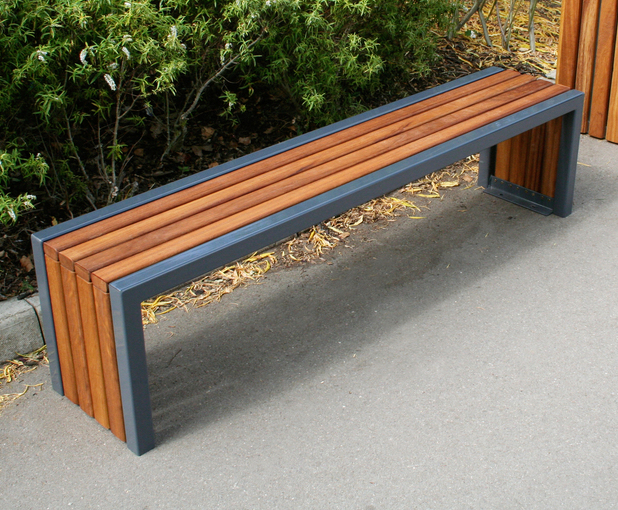 Langley Steel Framed Bench - LBN117 | Langley Design Street Furniture ...