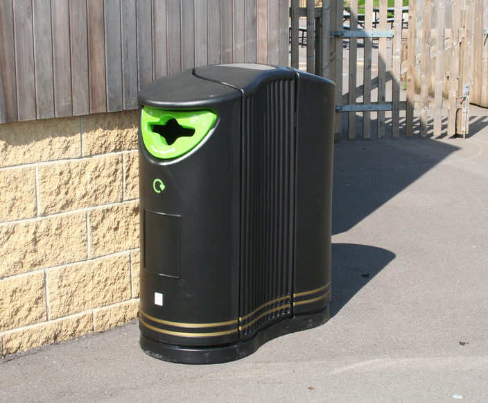 Pewsham Recycled Plastic Recycling Unit PRU400 Langley Design