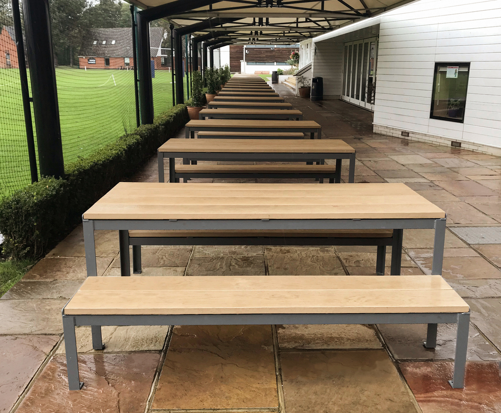 Picnic Tables for Emanuel School, Battersea Langley Design Street