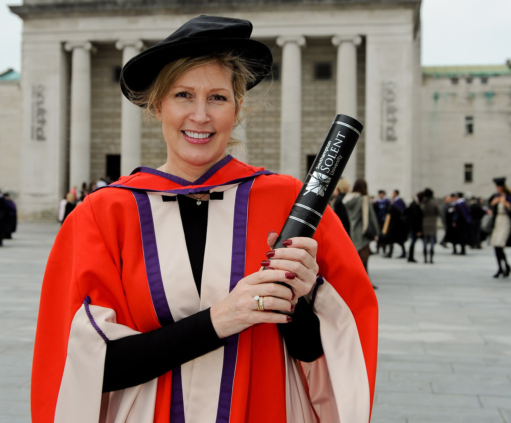 Vanessa Brady OBE receives honorary Doctorate | Society of British ...