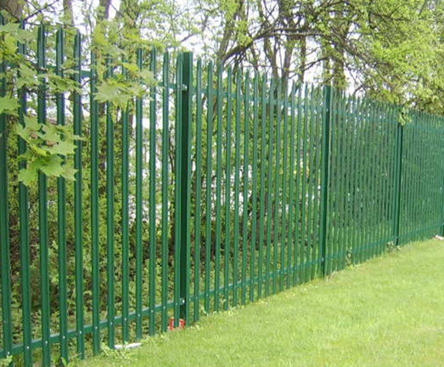 Urban Palisade security fencing | Urban Fencing | ESI External Works