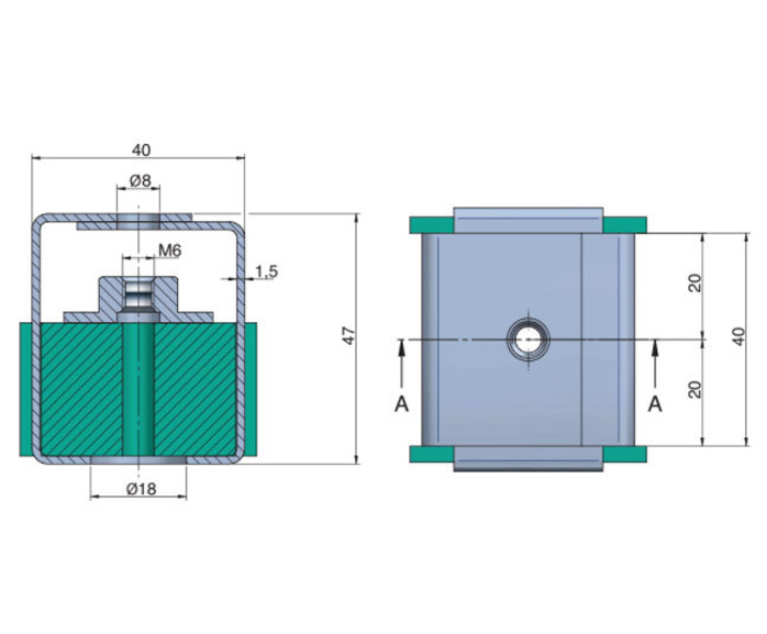 Tvs Sh Acoustic Hanger Tvs Acoustics Esi Building Design