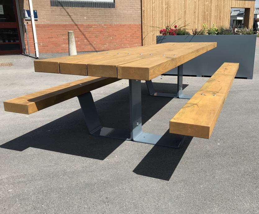 Pik Picnic Table Factory Furniture ESI External Works