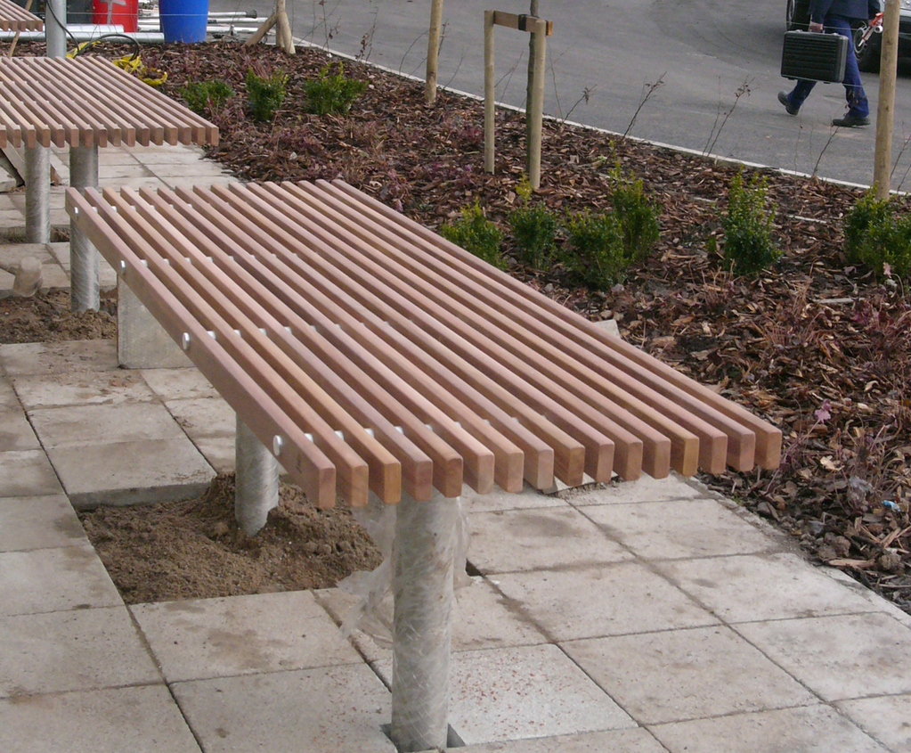 SERPENTINE picnic table Factory Furniture ESI External Works