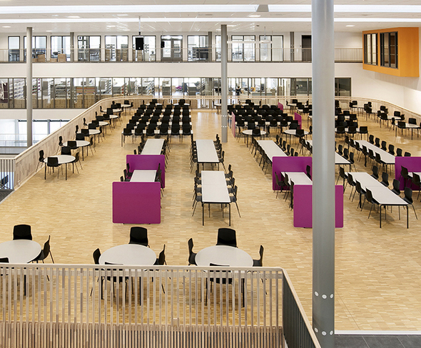 Formica® laminate surfaces for Norwegian school | Formica Group | ESI ...