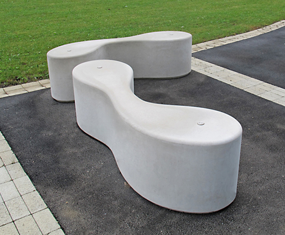 Marlborough Concrete Bench | Furnitubes International | ESI External Works