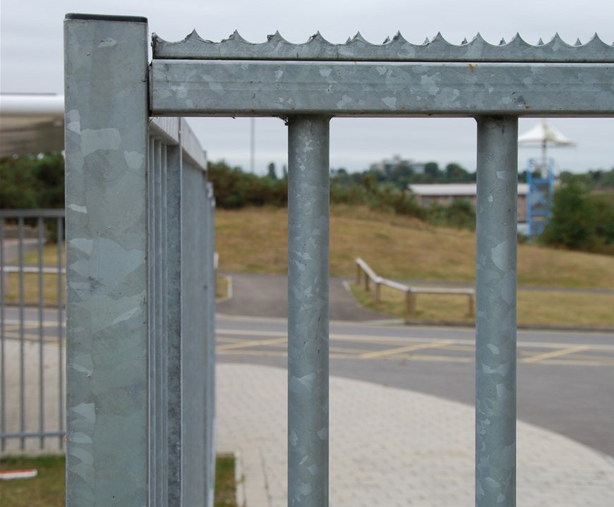 Sentry® vertical bar perimeter fencing Jacksons Fencing ESI