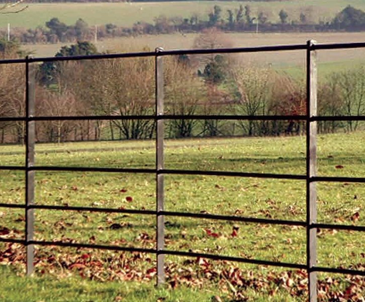 Steel estate railings Jacksons Fencing ESI External Works