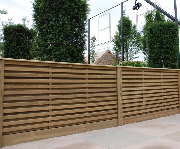 Venetian Hit & Miss timber fence panels | Jacksons Fencing | ESI ...