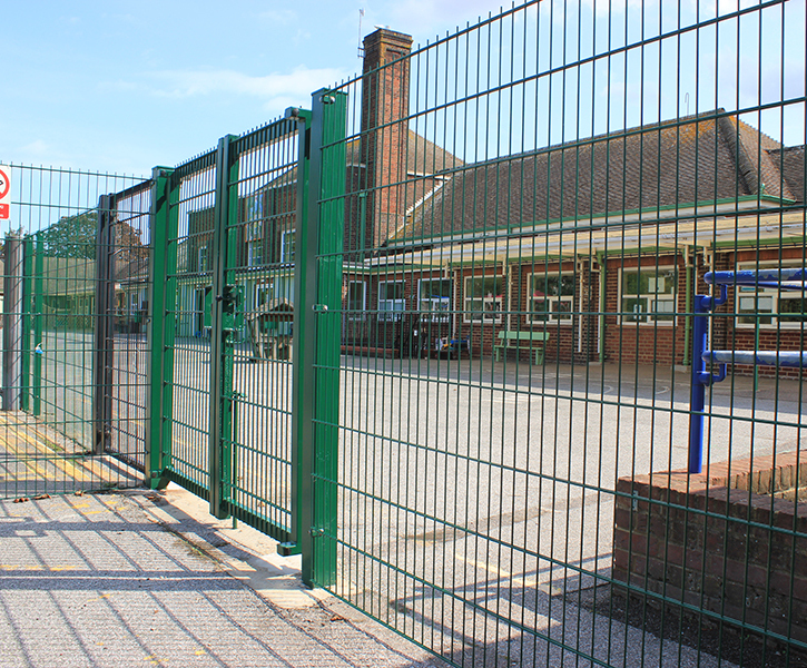 New fencing and gates provide security at primary school Jacksons