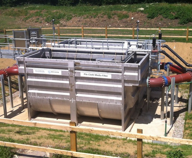 PCMF tertiary filtration installed at Rayleigh ELIQUO HYDROK ESI