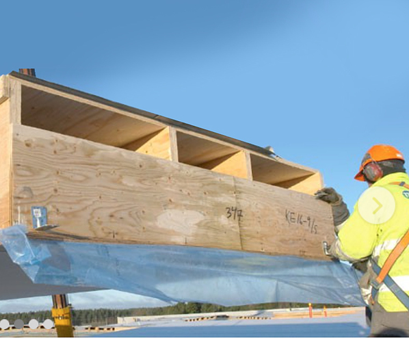 Kerto-Q laminated veneer lumber | Metsä Wood UK | ESI External Works