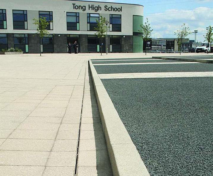 Saxon concrete kerb Marshalls ESI External Works