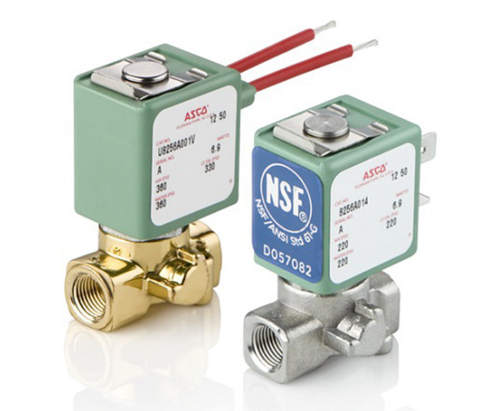 Series 256 2 way 2/2 solenoid valves ASCO ESI Enviropro