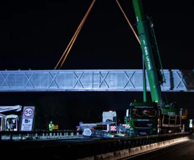 Gantries for M6 J2 to J4 smart motorway project | Nusteel Structures ...