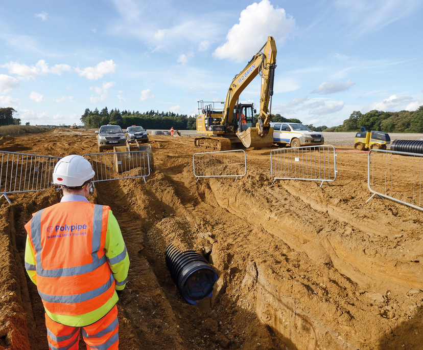Drainage solutions - Norwich Northern Distribution Road