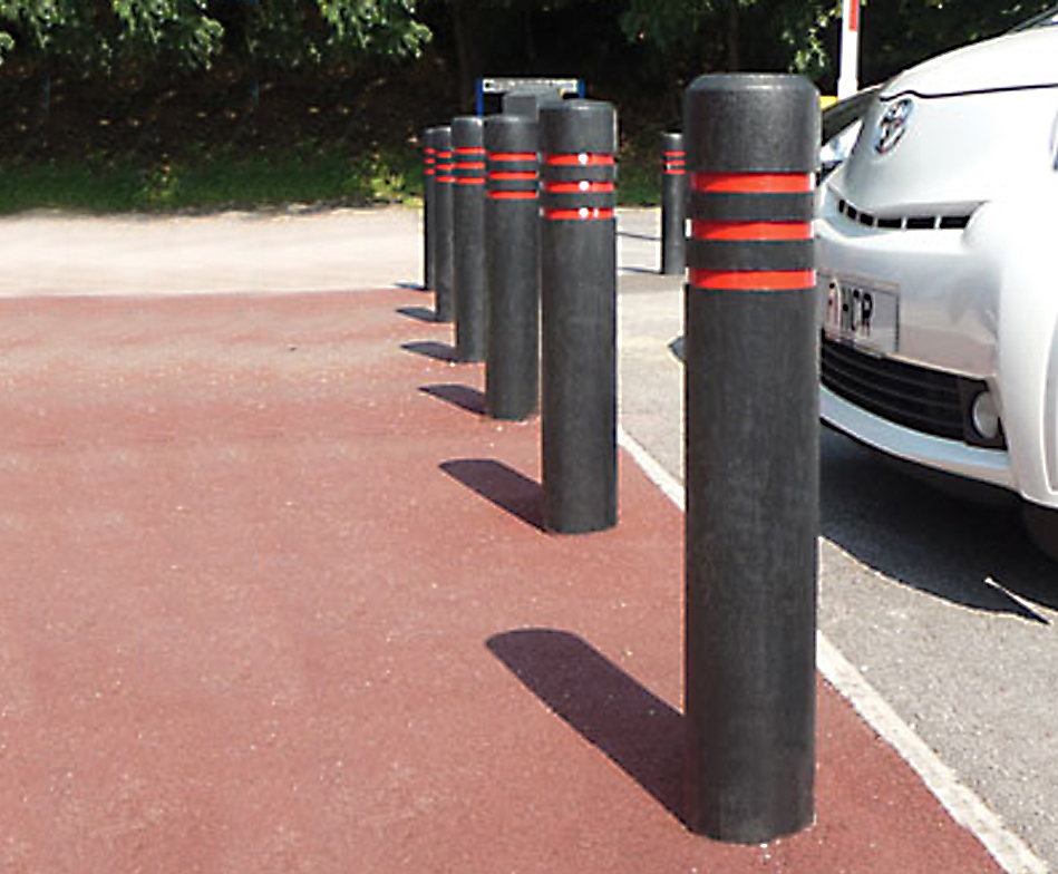 Chamfered Traffic Bollard AUTOPA Limited ESI External Works