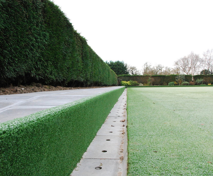 Bowling green ditch channels Sportsmark™ Group ESI External Works