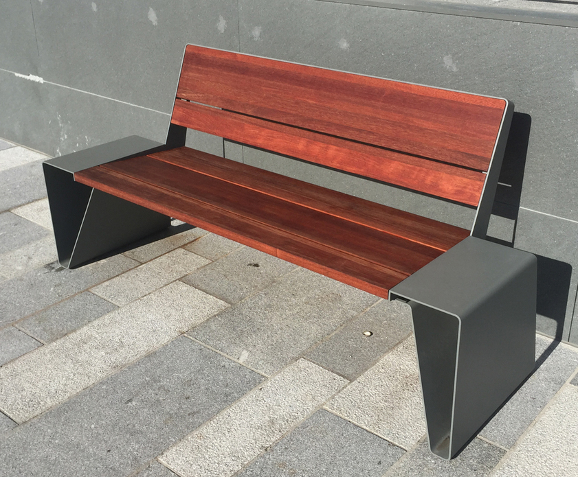 Street furniture for City Quays development, Belfast Environmental