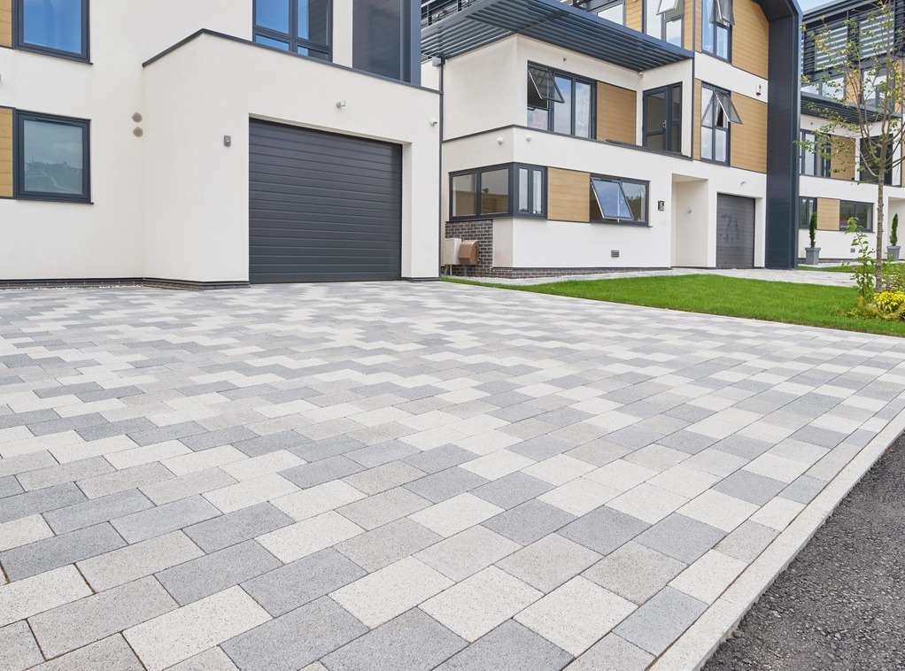 Retaining Walls & Block Paving for Modern Development | Tobermore | ESI ...