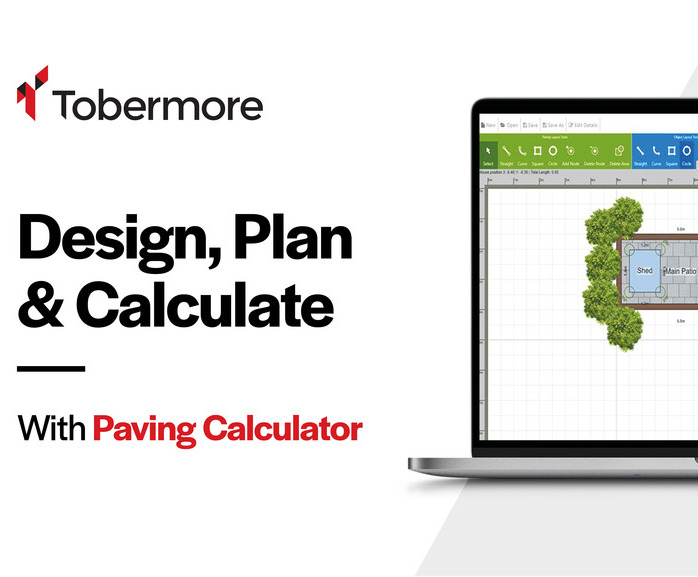 Tobermore's Paving Calculator design, plan, calculate Tobermore