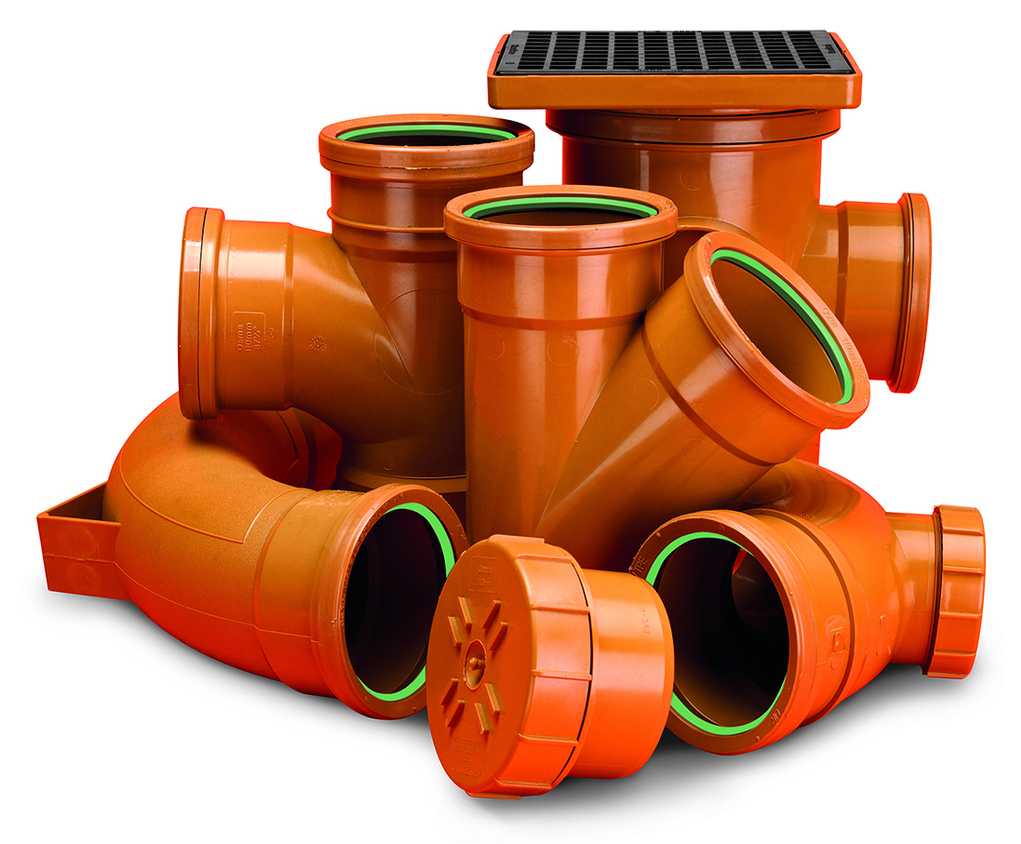 OsmaDrain gravity drainage system Wavin ESI External Works