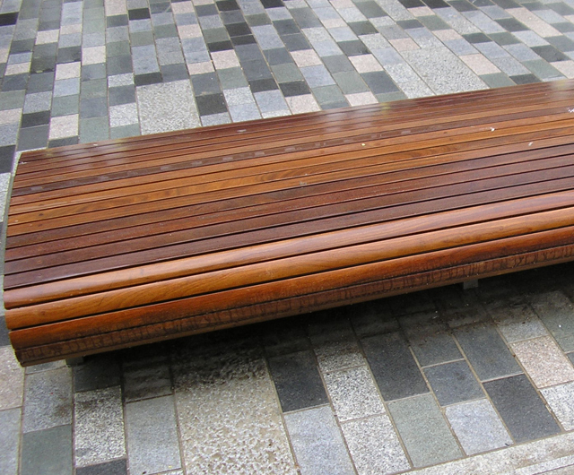 Street furniture, New Road, Pavilion Grounds, Brighton Woodscape