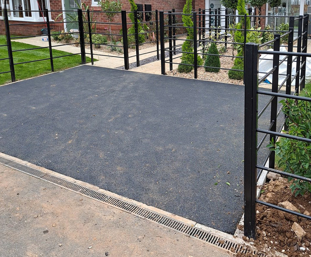 Traditional estate railings Zaun ESI External Works